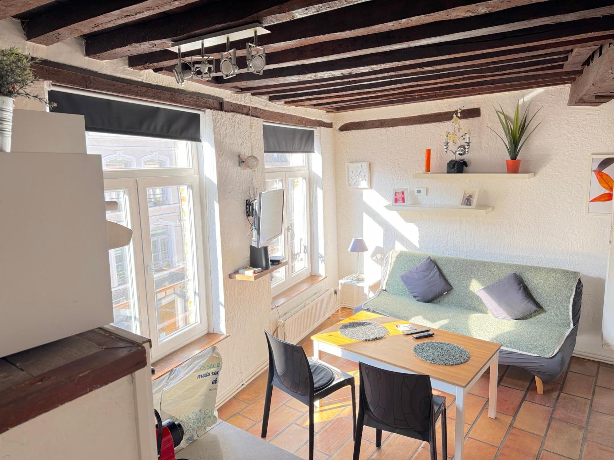 Charme Vieux Lille Apartment 1 Chambre 24H24H Access Exteriör bild